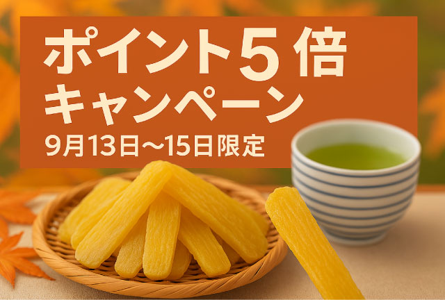 ポイント5倍キャンペーン
