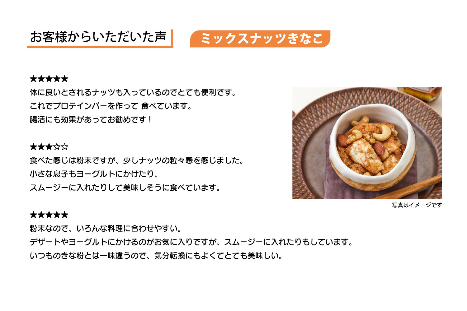 ミックスナッツきなこ